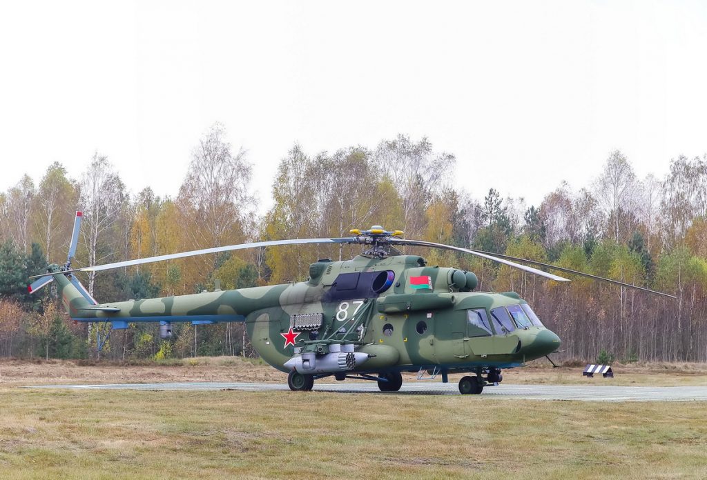 Россия поставила Белоруссии шесть вертолетов Ми-8МТВ-5