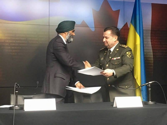 Украина и Канада будут совместно изготавливать оружие