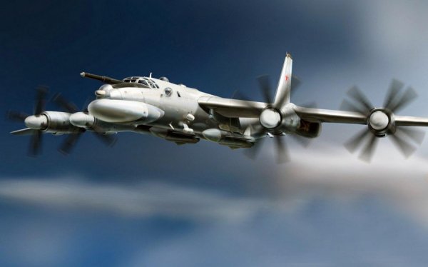 Что делают  бомбардировщики Ту-95  в небе над Аляской?