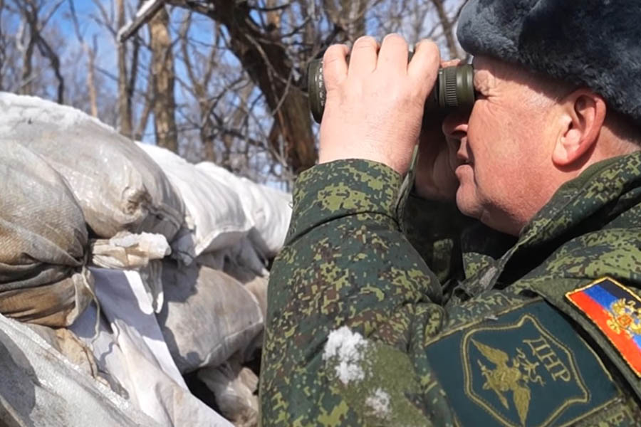 48 часов с солдатами ДНР в Зайцево