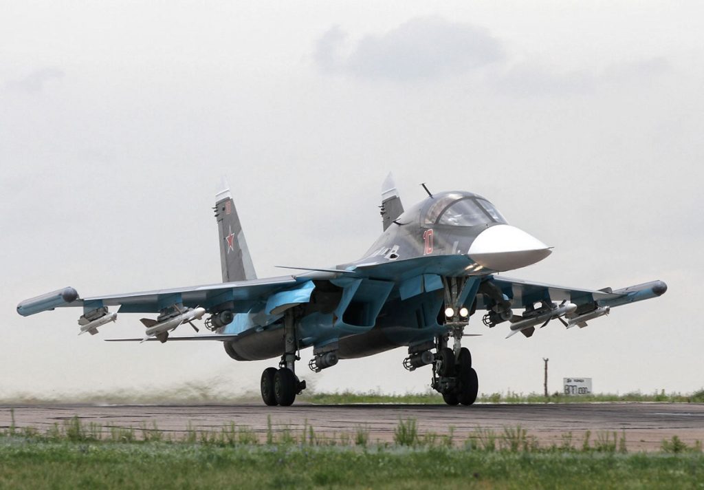 Российский бомбардировщик Су-34 модифицируют под экспорт