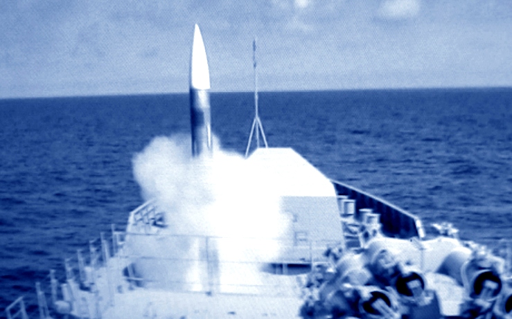 Фрегат «Адмирал Макаров» сбил ракету с помощью комплекса «Штиль»
