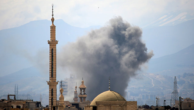 Под Дамаском начались ожесточенные бои между группировками боевиков