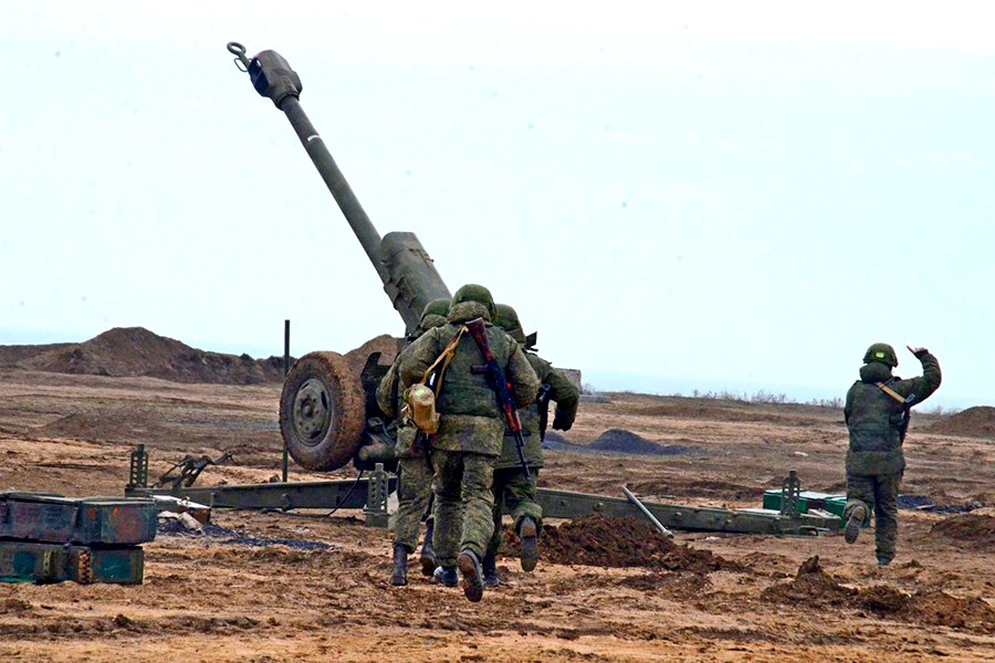 Огненные залпы в Крыму: кадры учений артиллеристов ЧФ