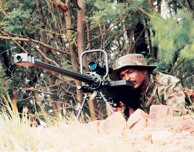 Индийская крупнокалиберная снайперская винтовка Vidhwansak (Разрушитель)