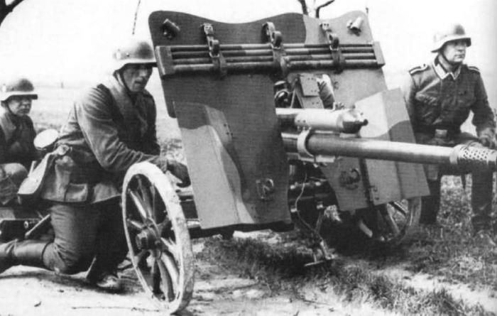 47-мм противотанковая пушка P.U.V. обр. 1936 г. / PaK 37 (t). Чехословакия 47-мм противотанковая пушка P.U.V. обр. 1936 г. / PaK 37 (t). Чехословакия
