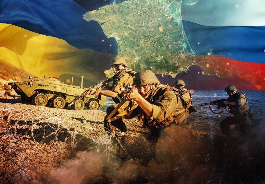 Российские морпехи отработали уничтожение десанта "противника" в Крыму