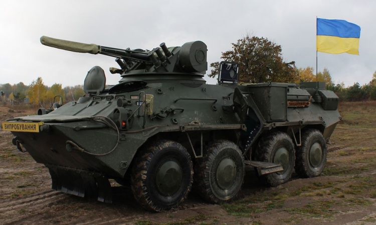 Украинская двухосная бронетехника: слепленные на коленке БТРы