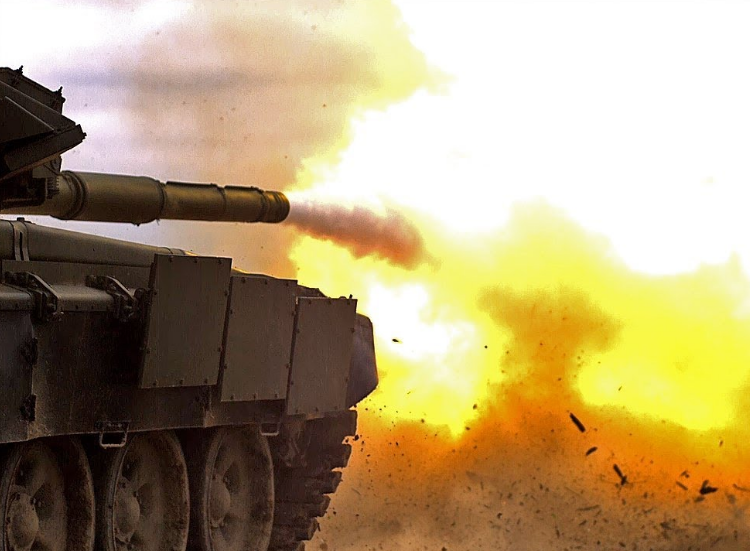 УкрСМИ: Как российский Т-90А в Донбассе ВСУ пугал