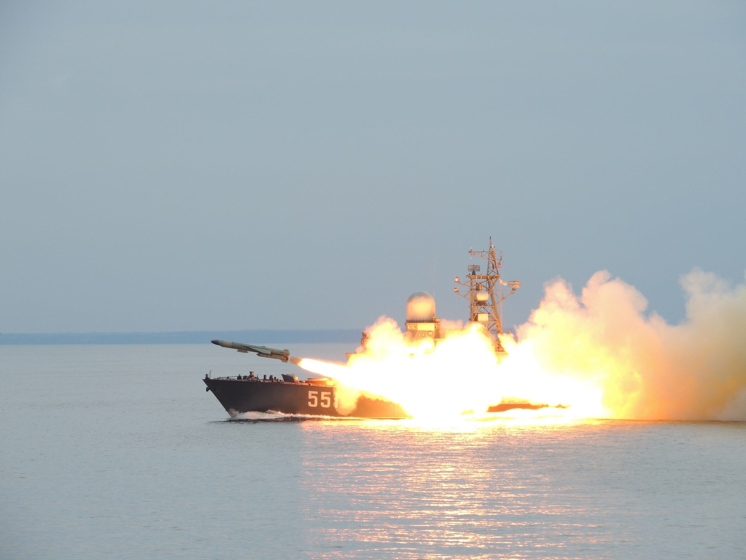 «Ливень» накрыл заплпом крылатых ракет цель в Балтийском море