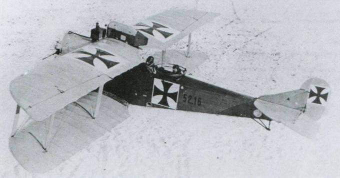 Легкие бомбардировщики Oeffag C.II (52, 52.5). Австро-Венгрия Легкие бомбардировщики Oeffag C.II (52, 52.5). Австро-Венгрия