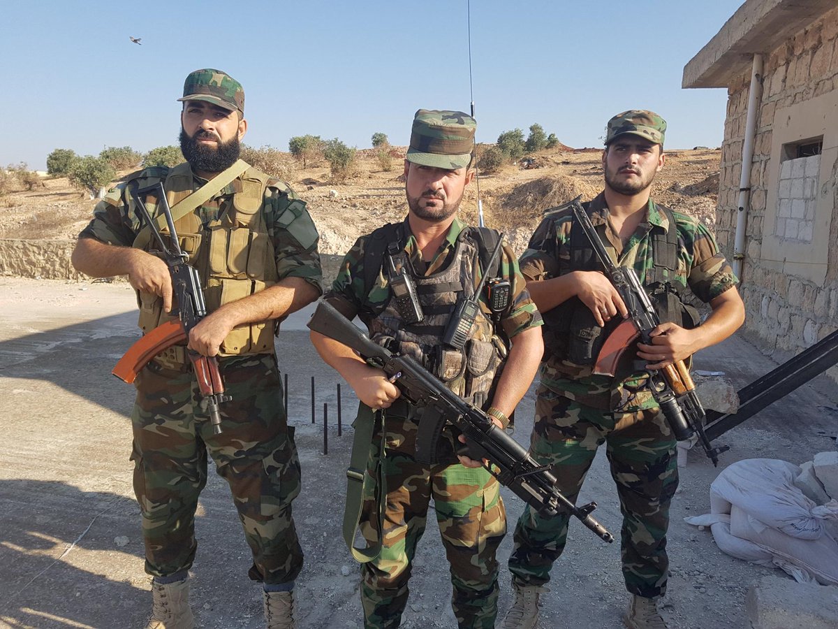 Сирия: спецназ САА штурмует позиции ИГ под окрестностями деревни Атира