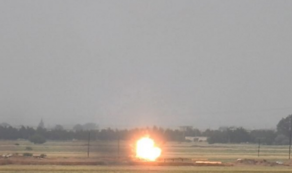 Ожесточенные бои за авиабазу Джирах: кадры уничтожения Т-72 и БМП-1