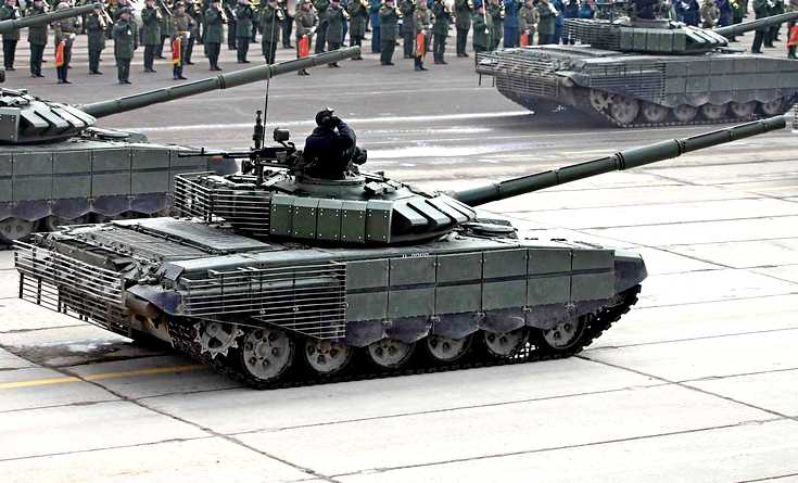 Танковая армия Западного военного округа получила партию Т-72Б3