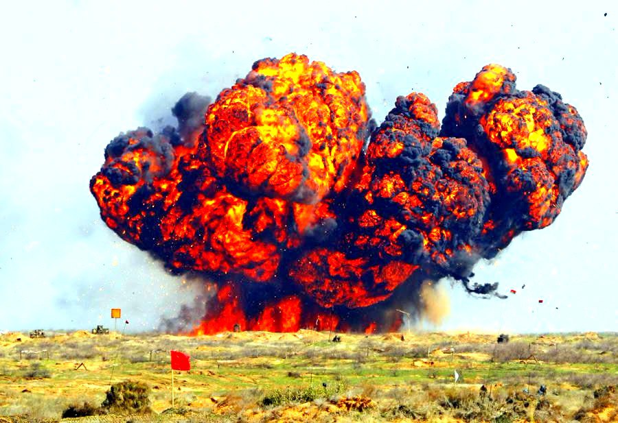 Военные Ирака эпично заПТУРили «шахид-мобиль», вызвав взрыв чудовищной силы