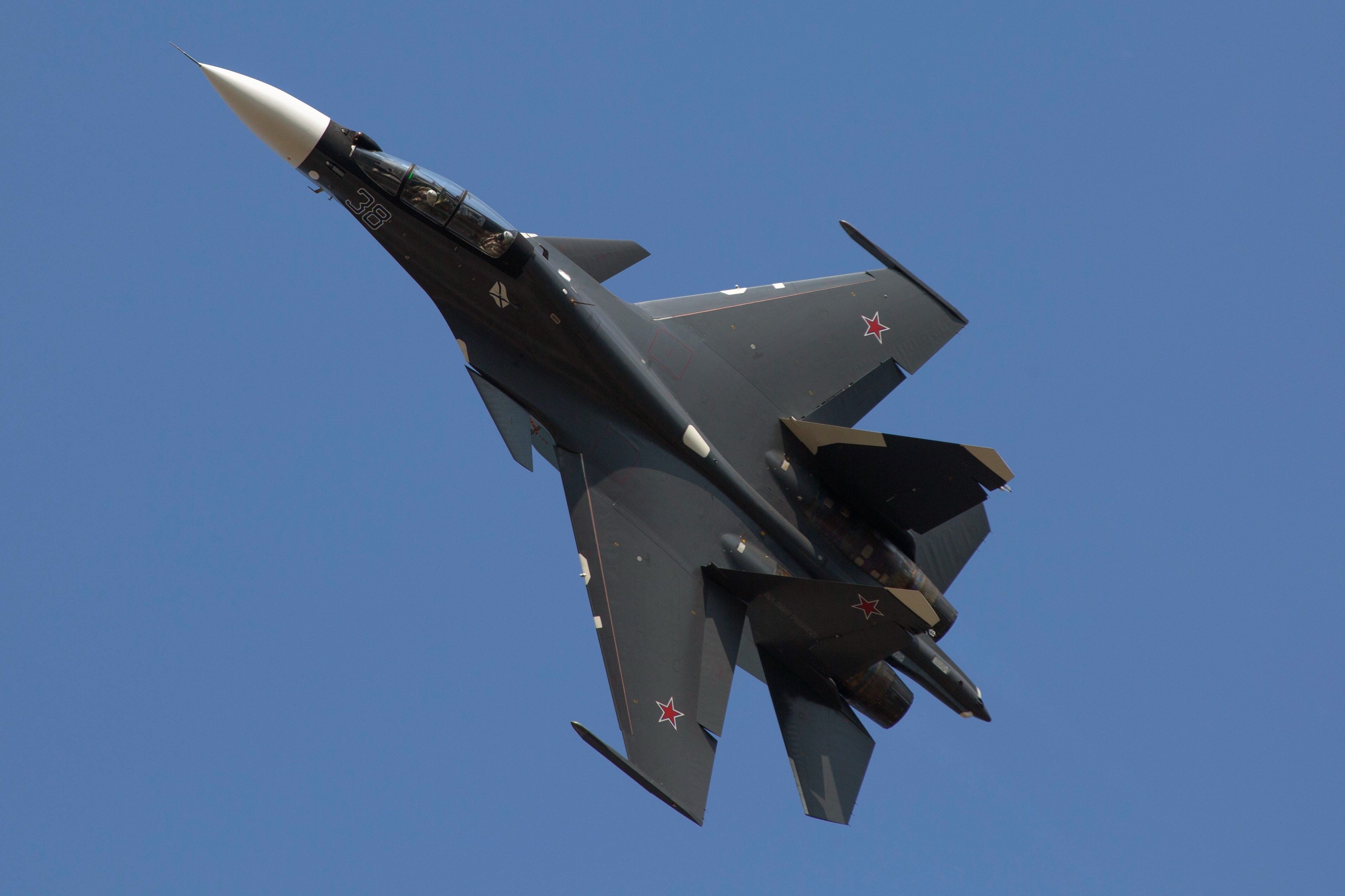 Россия назвала «маневром приветствия» сближение Су-30 с самолетом США