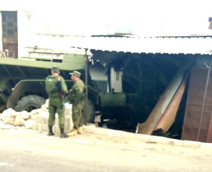 СМИ: Российский грузовик с ракетами П-800 «Оникс» попал в ДТП в Сирии