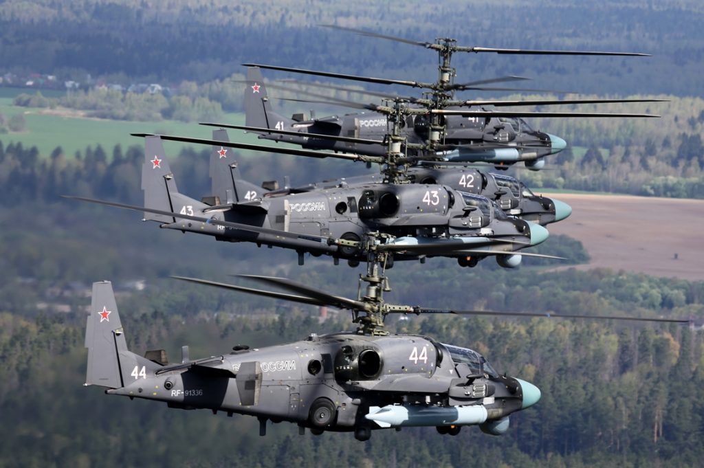 Вертолёты Ка-52 «Аллигатор» получат пожизненную техподдержку