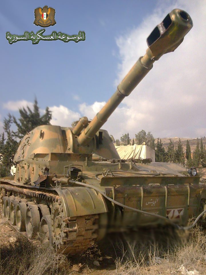 В Сирии к уничтожению террористов привлекли смертоносные уральские САУ 2С3