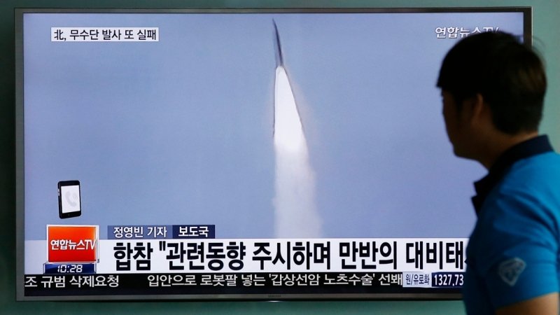 КНДР осуществила очередной пуск ракеты