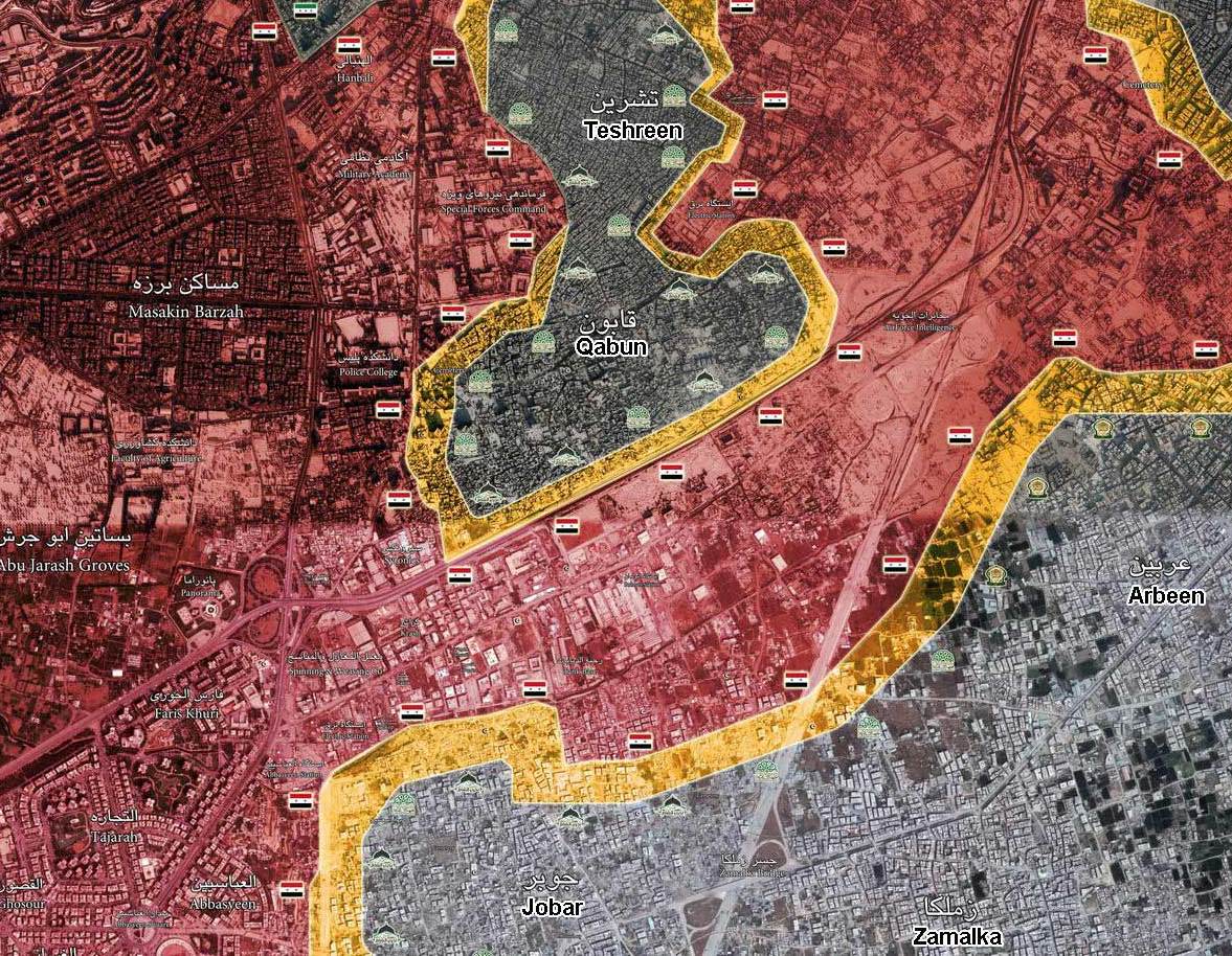 Сирийская армия возобновила наступление в Кабуне