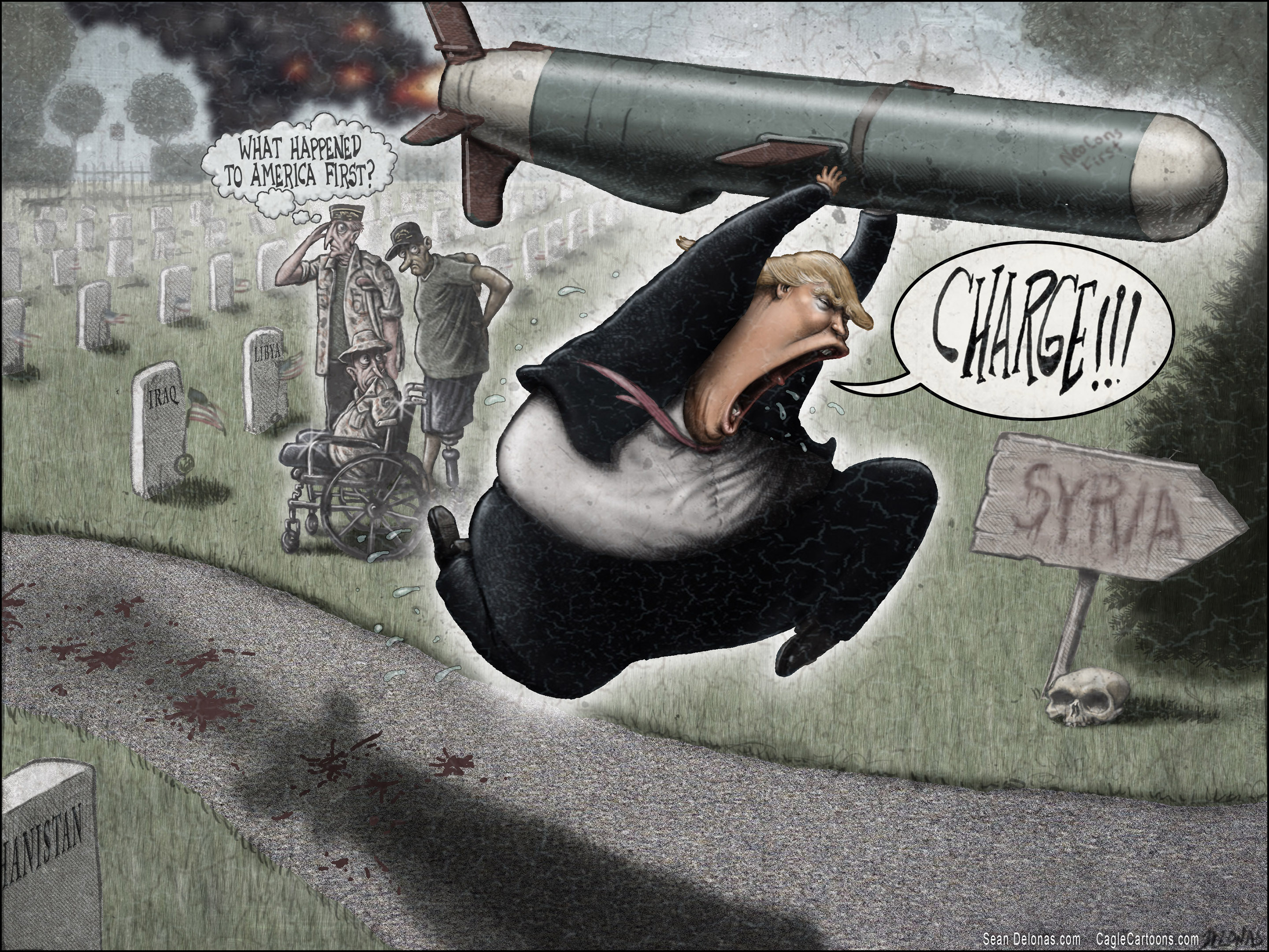 Второе предупреждение Трампа: зачем США нанесли удар по сторонникам Асада