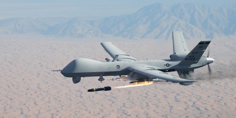Реклама США на борьбе с ИГ: Reaper применил в Ближнем Востоке новую бомбу