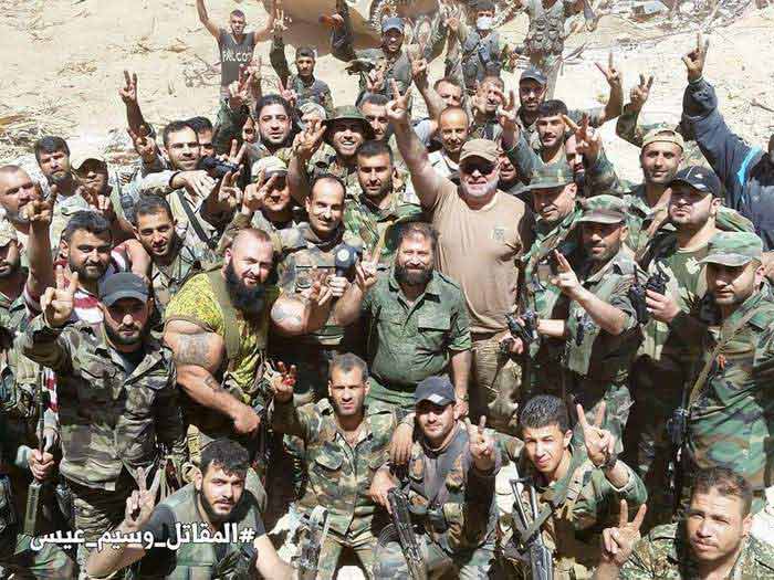 Сирийская армия освободила районы Кабун и Тишрин на севере Дамаска