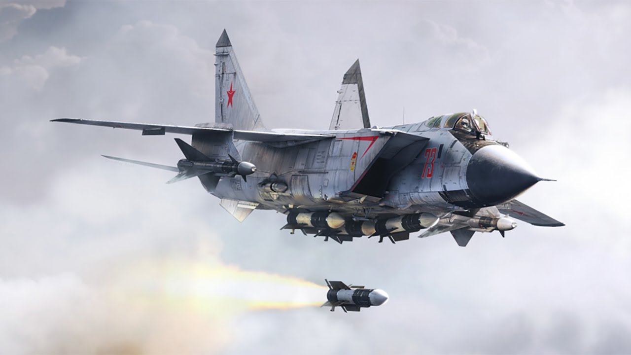 Истребители МиГ-31 перехватили сверхзвуковую цель в стратосфере