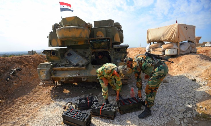 Сирийские войска вернули контроль над высотами у трассы Хомс – Пальмира