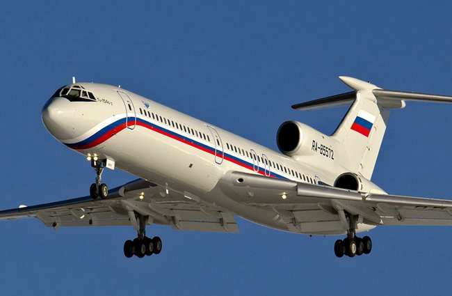 Военный Ту-154 в Сочи разбил пилот