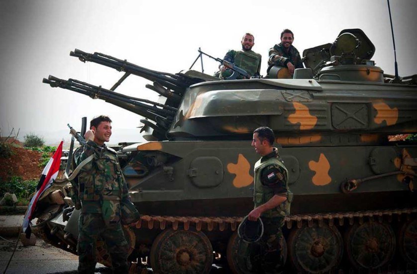 Армия Сирии прорывается к границе с Иорданией, вопреки удару ВВС США