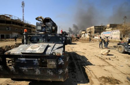 Армия Ирака выбила боевиков из «школы коммандос» в западном Мосуле