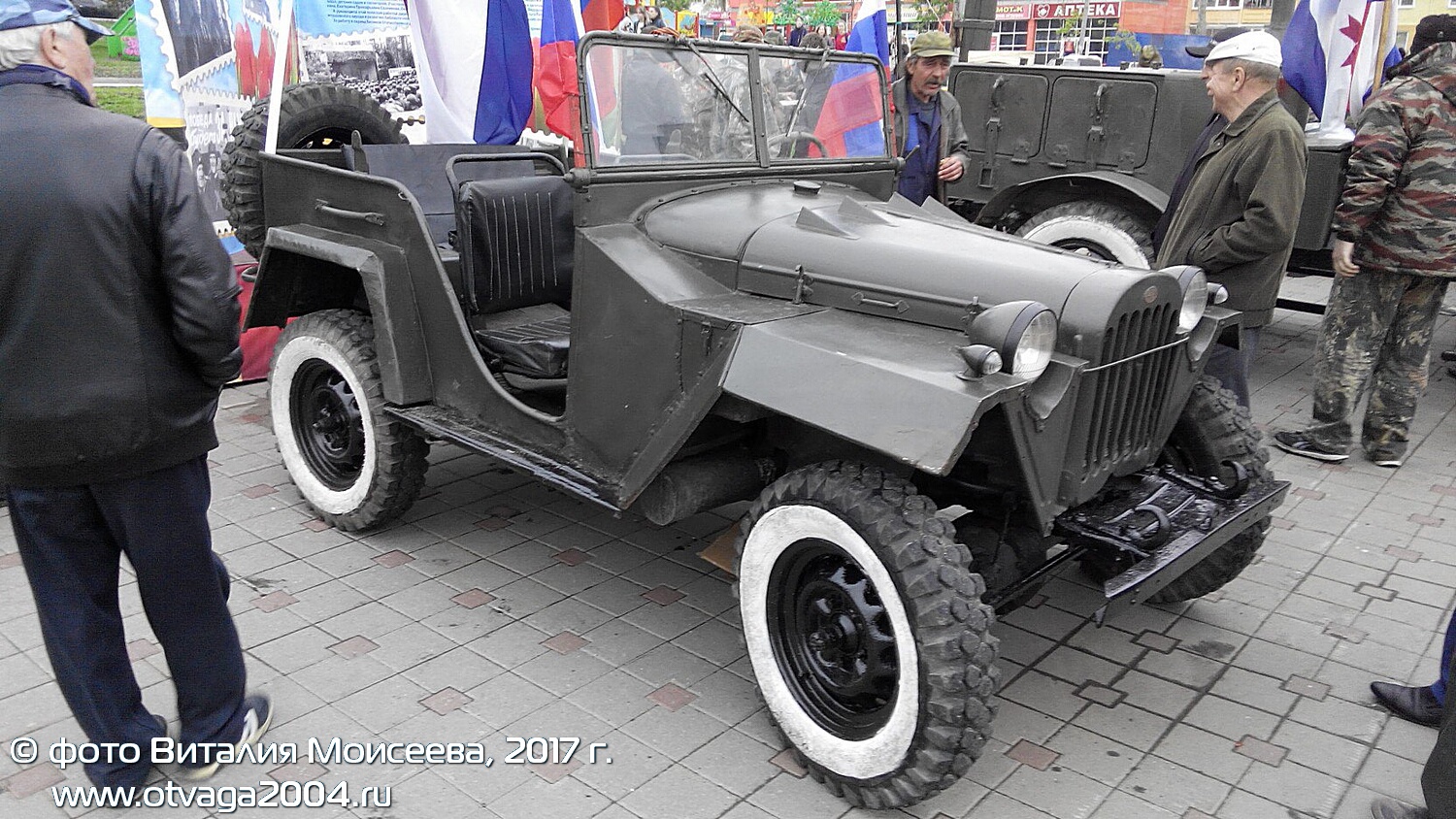 Фотообзор автомобиля ГАЗ-67Б 1943 года выпуска