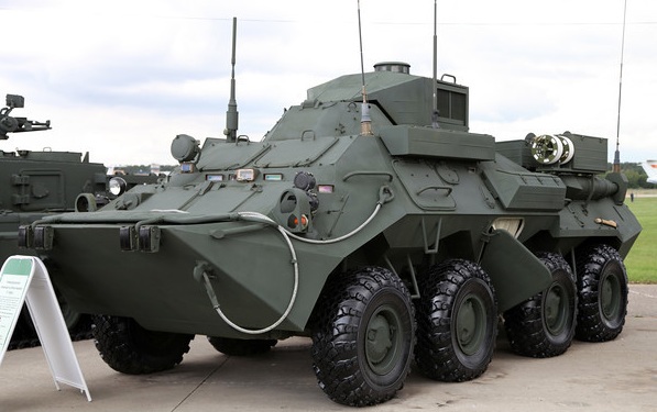 Центральный военный округ получил броневики Р-149МА1