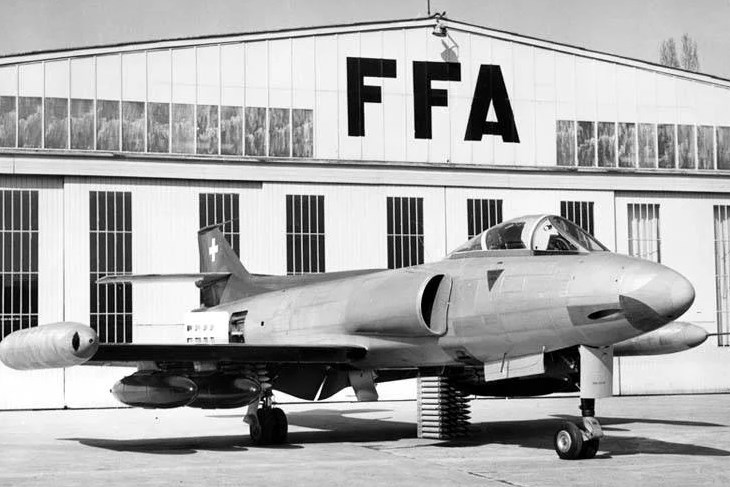 FFA Р-16: опытный многоцелевой швейцарский истребитель FFA Р-16: опытный многоцелевой швейцарский истребитель