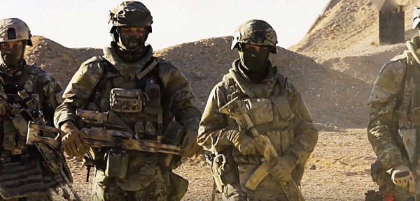 «Спецназ из СССР» наводит ужас на ИГИЛ у Пальмиры