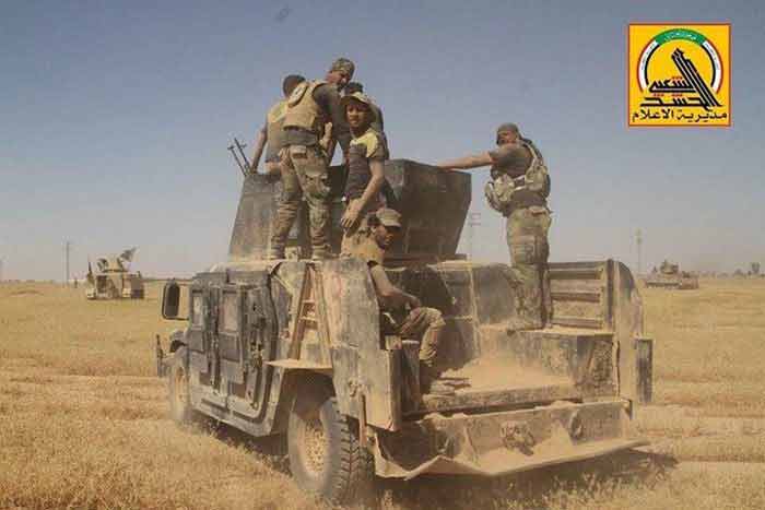 Иракские правительственные силы достигли сирийской границы
