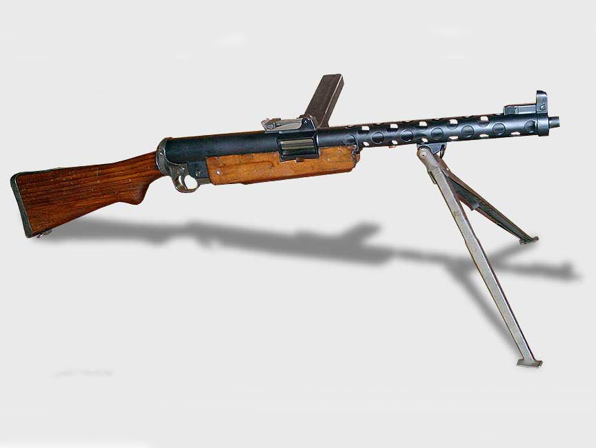 Пистолет-пулемет довоенной Чехословакии ZК-383