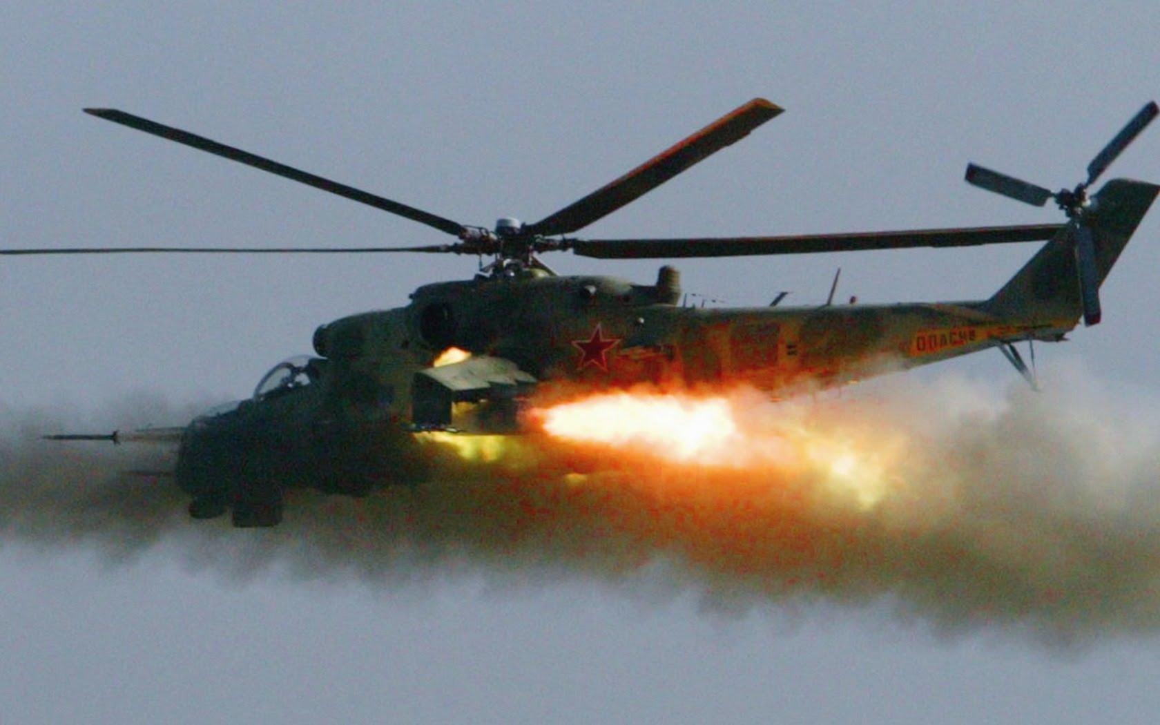 Операция в горах: российские Ми-24 выжгли боевиков, прикрывая бойцов Асада