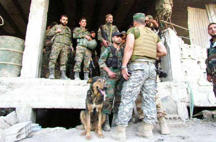 Сирийская армия ведет наступление в столичных районах Джобар и Айн Терма