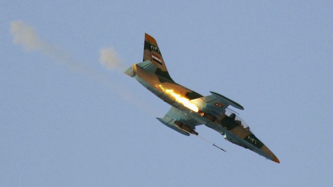 Бомбёжка в Ракке: асы Асада ответили на авиаудар США