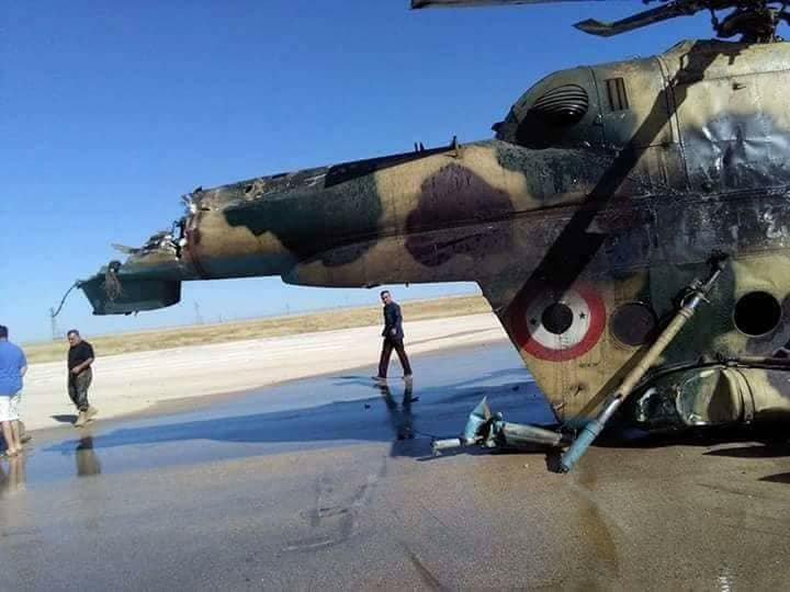 F-18 ни при чем: в Сирии при странных обстоятельствах рухнул вертолёт Ми-8