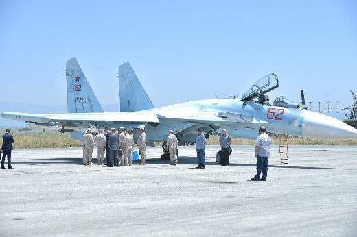 В Сирии замечена самая новейшая версия Су-27 с ракетами РВВ-СД