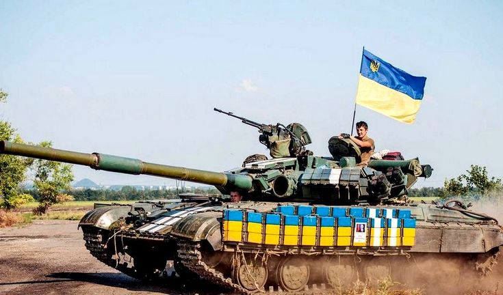 В н.п. Донецкий вошли значительные силы ополчения, подбит танк ВСУ