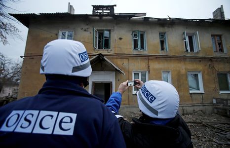 ОБСЕ: Наблюдатели не попадали под обстрел на подконтрольной ВСУ территории