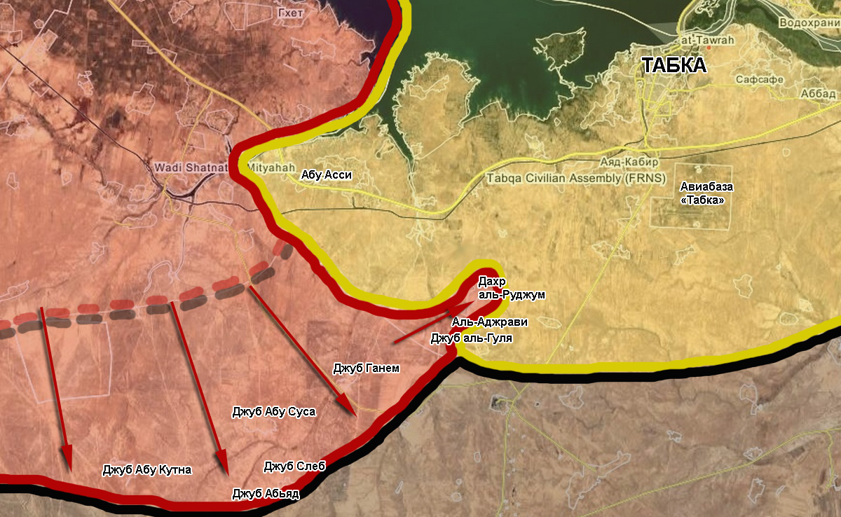 Сирийская армия освободила более 10 селений на западе провинции Ракка