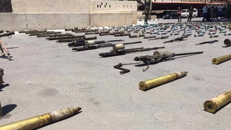 Дамаск: САА перехватила крупную партию оружия «Джебхат ан-Нусры»
