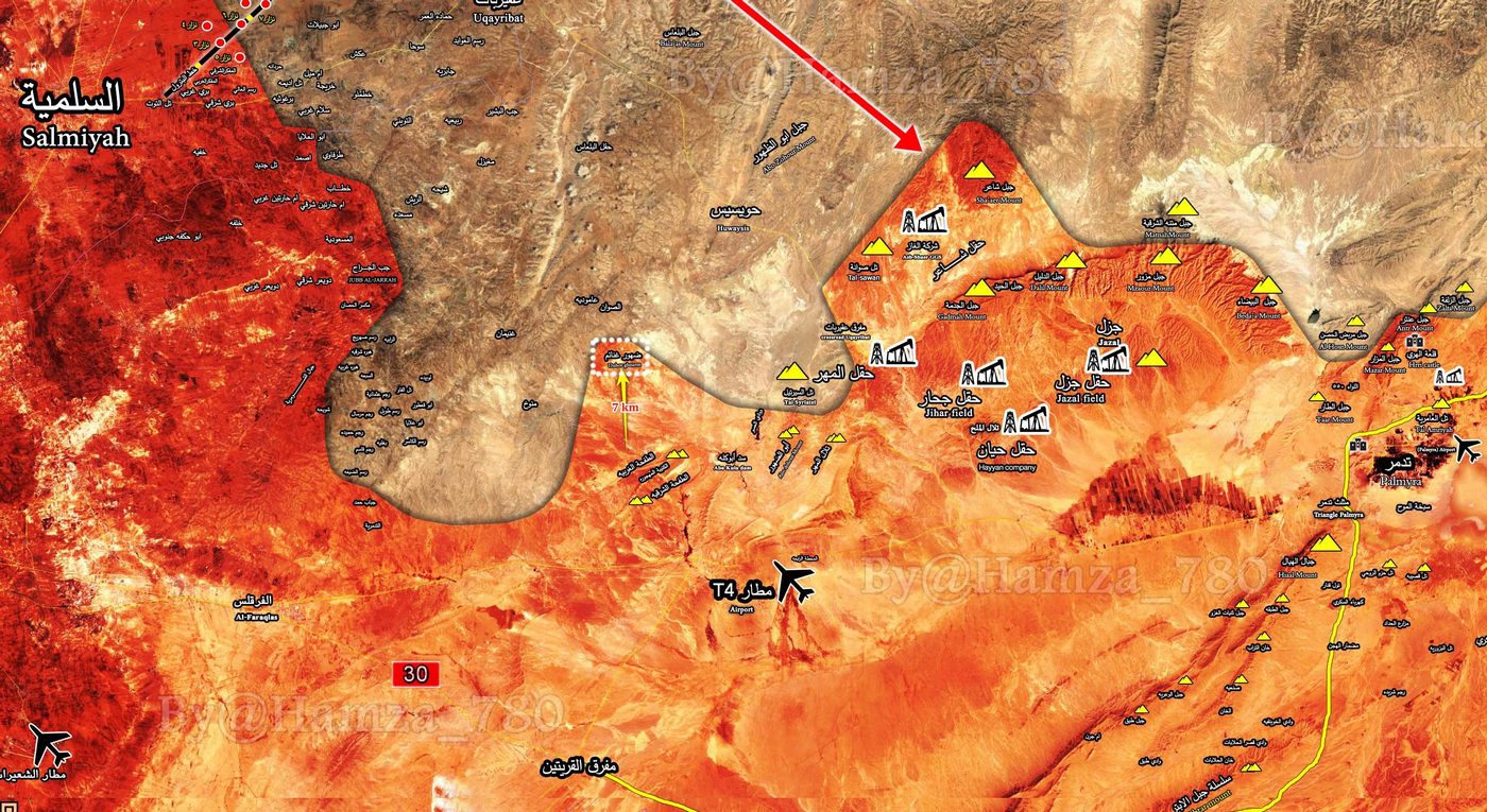 Сирийская армия освободила район Духур Ганнам в провинции Хомс