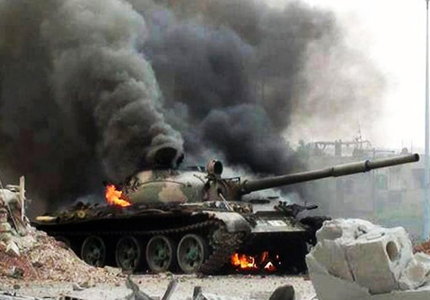 Боевики Идлиба бросили в междоусобную бойню танковые части